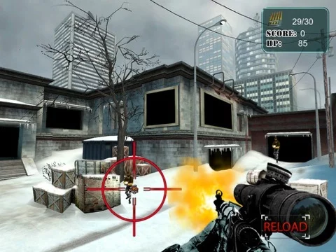 Изображение игры: Arctic Sniper Team - Combat Demolition Strike Unit