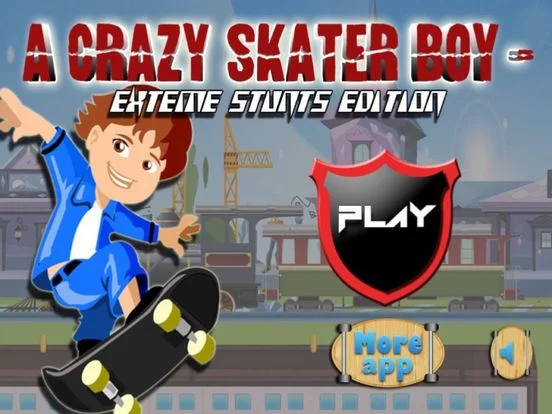 Изображение игры: A Crazy Skater Boy - Extreme Skateboard Stunts Edition