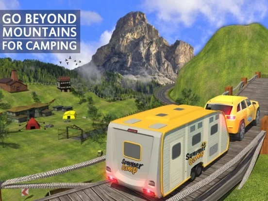 Изображение игры: Camper Van Truck Simulator PRO