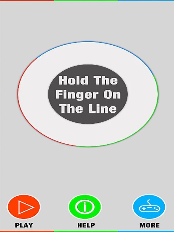Изображение игры: Hold The Finger On The Line