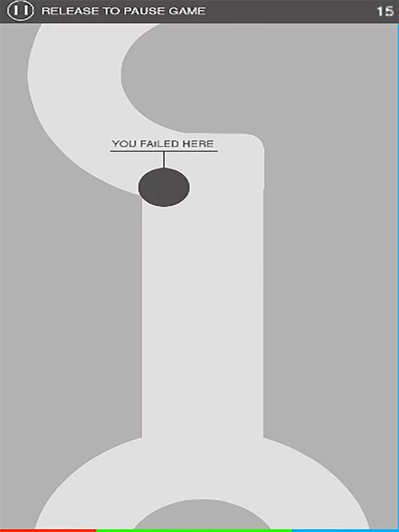 Изображение игры: Hold The Finger On The Line
