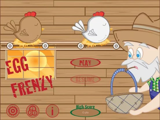 Изображение игры: Egg Frenzy
