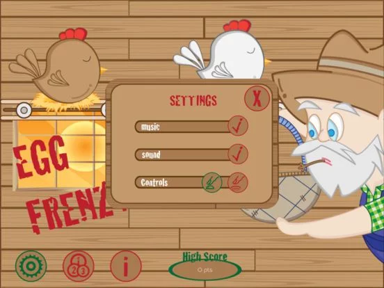 Изображение игры: Egg Frenzy
