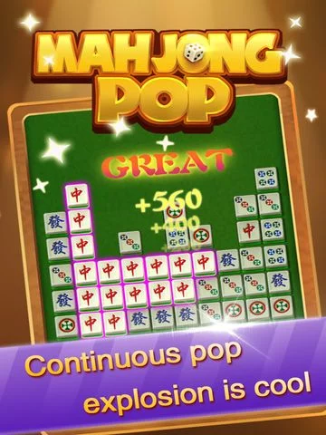 Изображение игры: Mahjong Pop