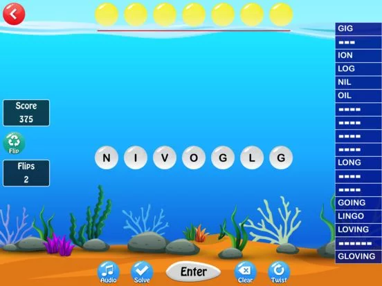 Изображение игры: Bubbleword