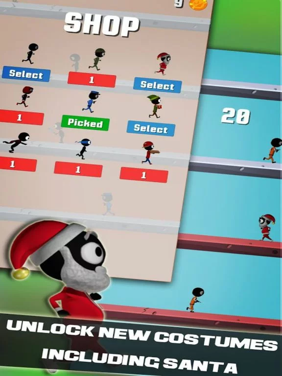 Изображение игры: Ninja Hop: Endless Double Jump