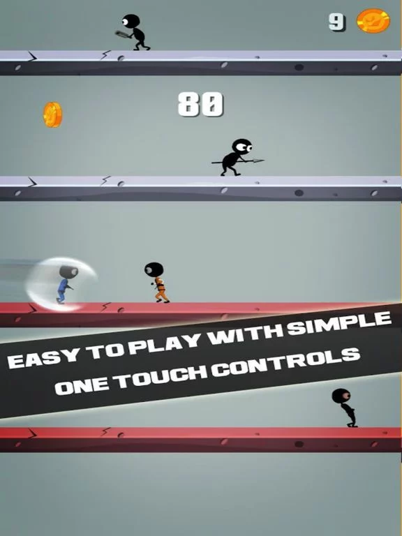 Изображение игры: Ninja Hop: Endless Double Jump