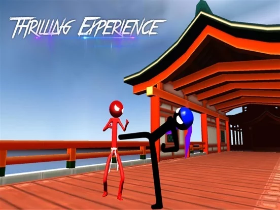 Изображение игры: Stickman Karate Fighting 3D