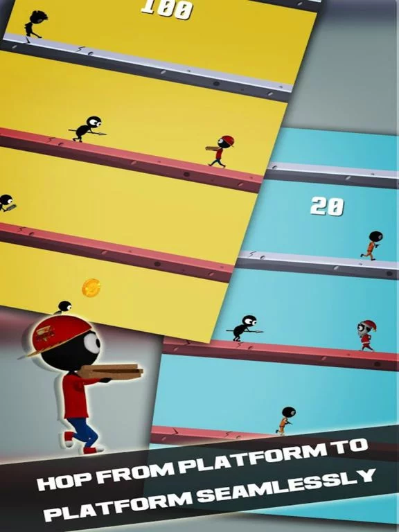 Изображение игры: Ninja Hop: Endless Double Jump