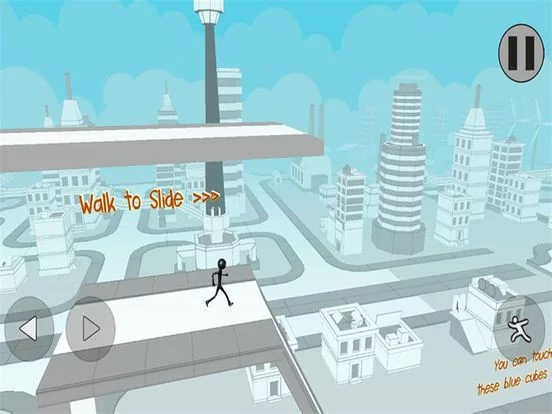 Изображение игры: Stickman 3D Parkour