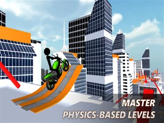 Изображение игры: Stickman Motorcycle 3D