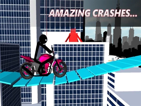Изображение игры: Stickman Motorcycle 3D