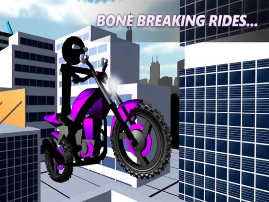 Изображение игры: Stickman Motorcycle 3D