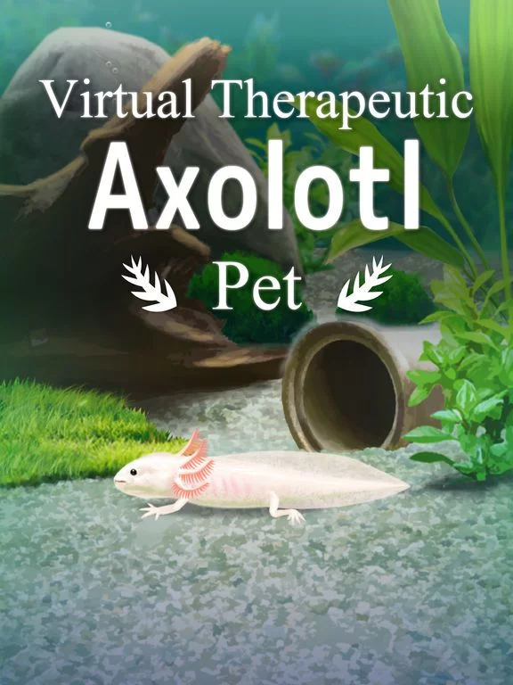 Изображение игры: Virtual Therapeutic Axolotl Pet