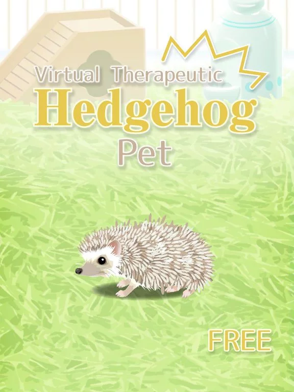 Изображение игры: Virtual Therapeutic Hedgehog Pet