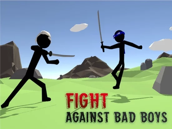 Изображение игры: Stickman Ninja Warrior 3D