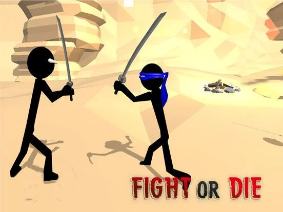 Изображение игры: Stickman Ninja Warrior 3D