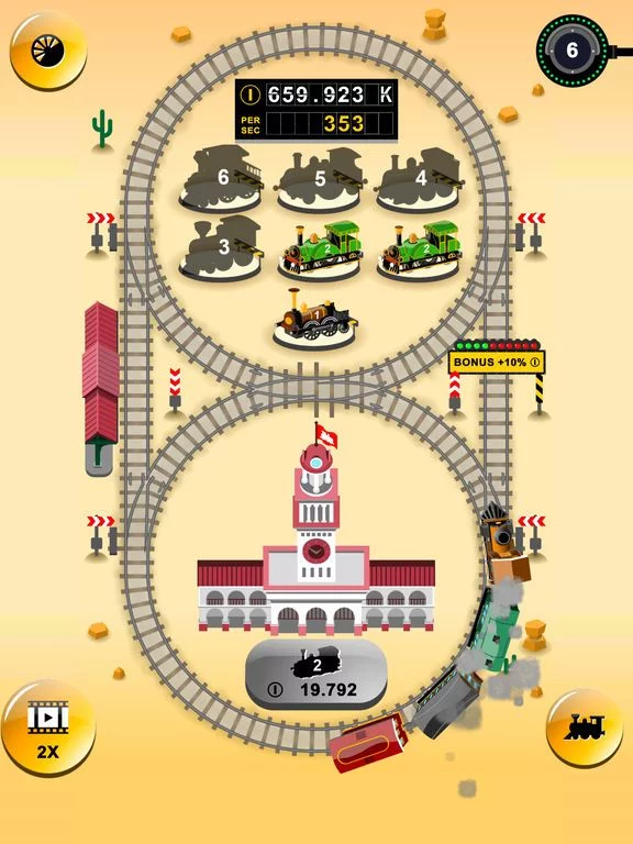 Изображение игры: Train Merger