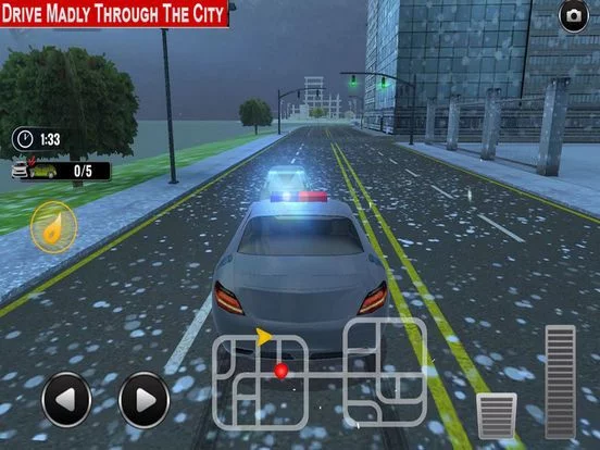 Изображение игры: Crime Police Chase Pursuit