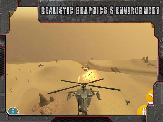 Изображение игры: Helicopter Attack: Battle Fiel