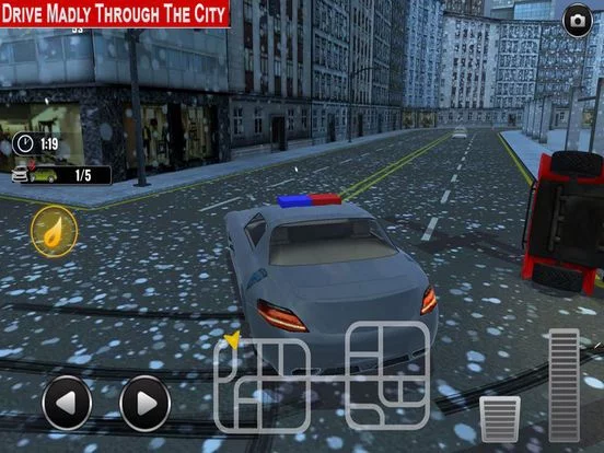 Изображение игры: Crime Police Chase Pursuit