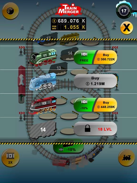Изображение игры: Train Merger