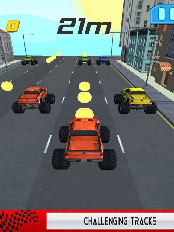 Изображение игры: 4x4 Monster Truck NY City Driv