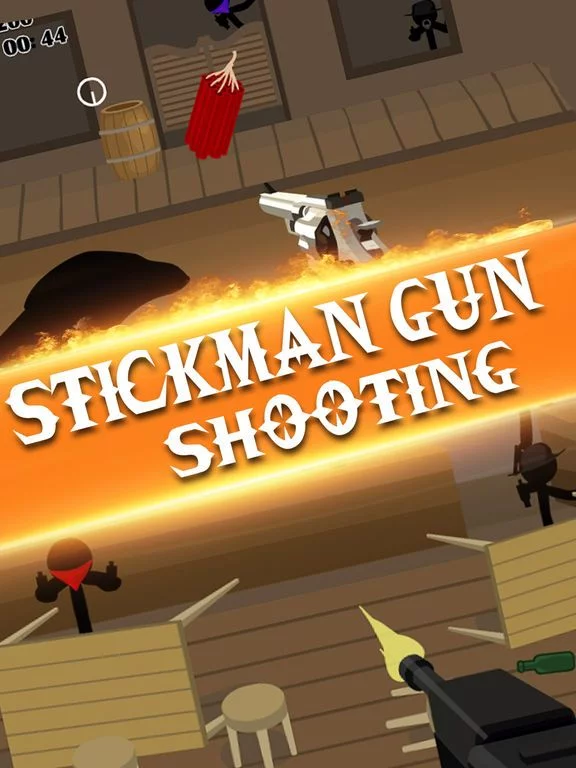 Изображение игры: Stickman Gun Shooting 2