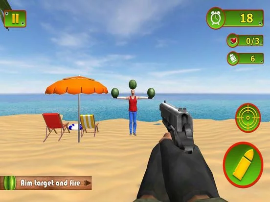 Изображение игры: Amazing Shooting Watermelon: G