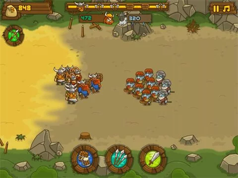 Изображение игры: Frozen Islands War
