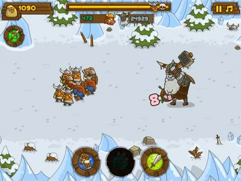 Изображение игры: Frozen Islands War