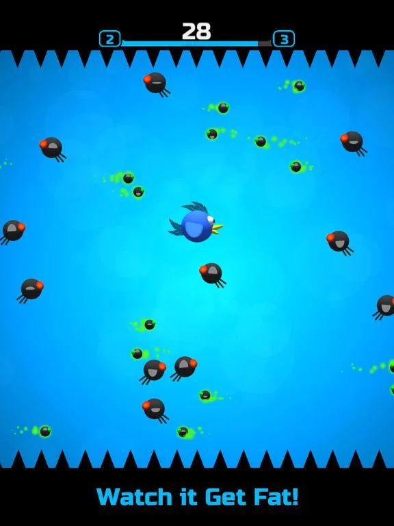 Изображение игры: Greedy Bird!