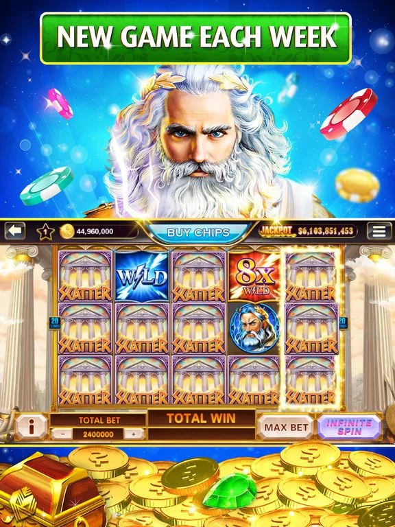 Изображение игры: lucky vegas casino: Slots Game
