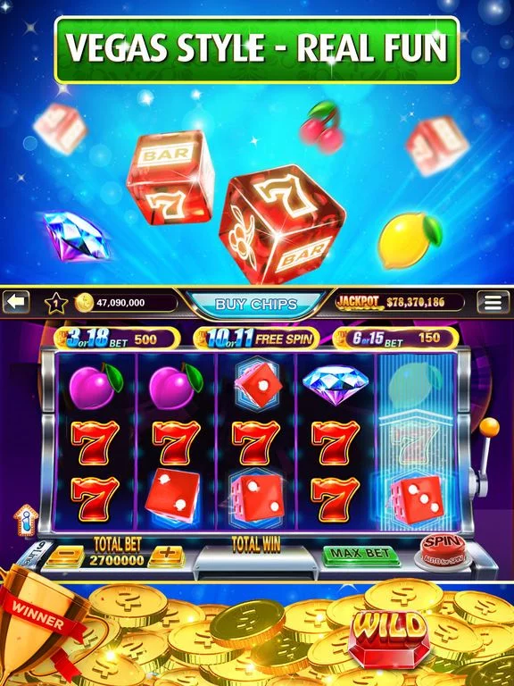 Изображение игры: lucky vegas casino: Slots Game