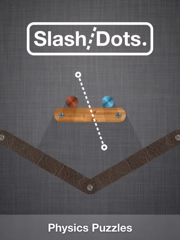 Изображение игры: Slash/Dots. - Physics Puzzles