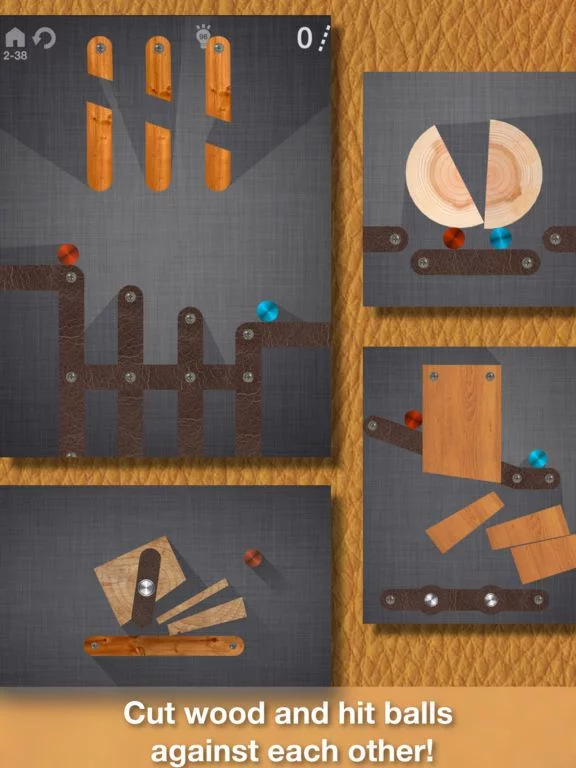 Изображение игры: Slash/Dots. - Physics Puzzles