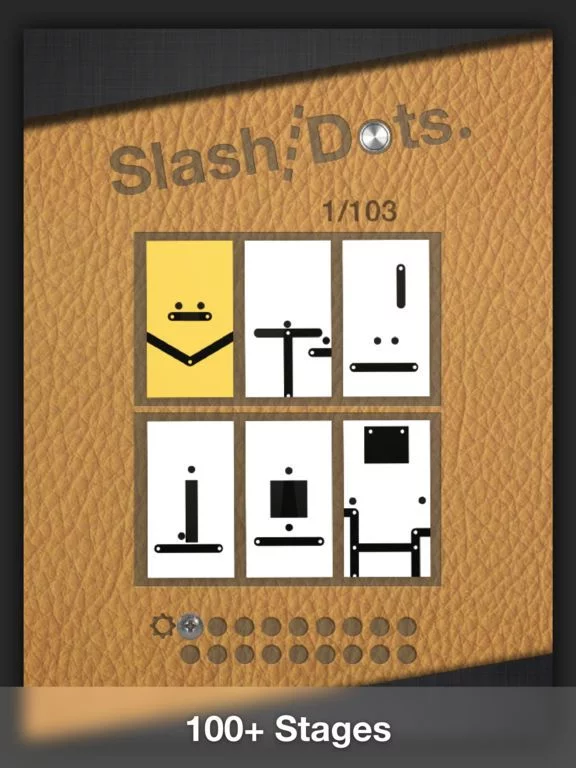 Изображение игры: Slash/Dots. - Physics Puzzles