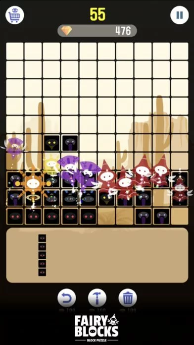 Изображение игры: FairyBlocks! Block Puzzle