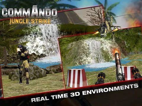 Изображение игры: Commando Jungle Strike