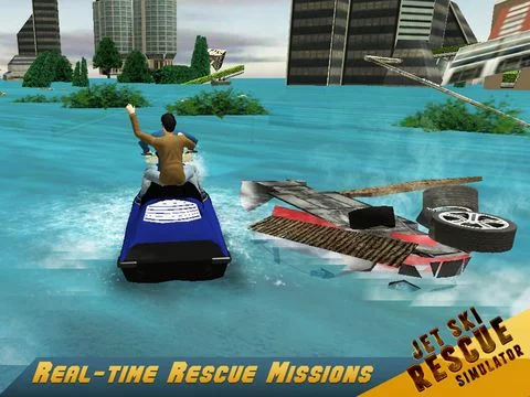 Изображение игры: Jet Ski Rescue Simulator