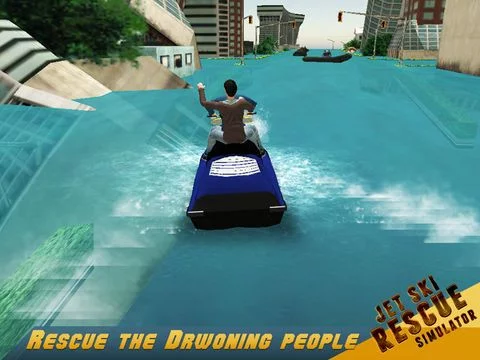 Изображение игры: Jet Ski Rescue Simulator