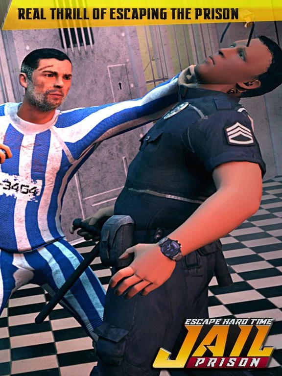 Изображение игры: Escape Hard Time Jail: Prison