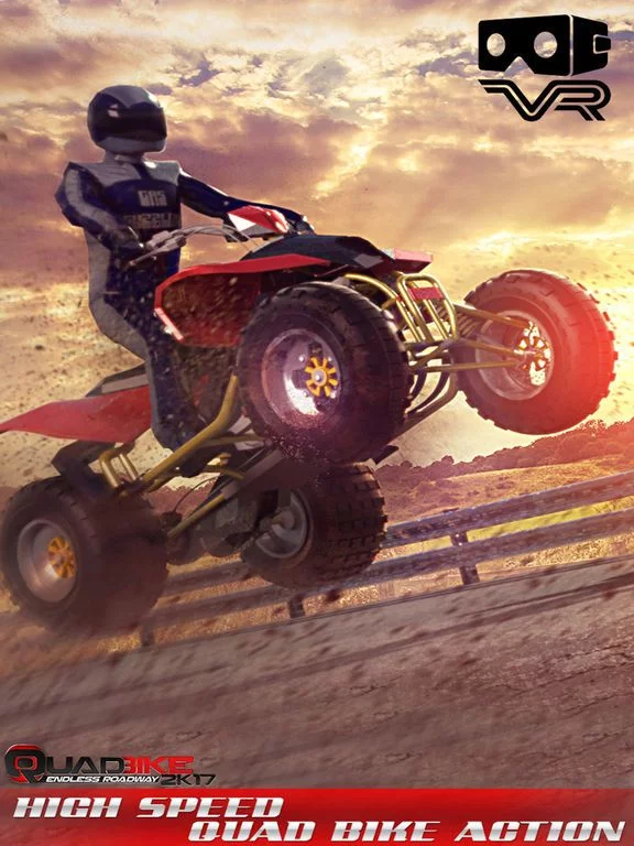 Изображение игры: VR QuadBike Endless RoadWay
