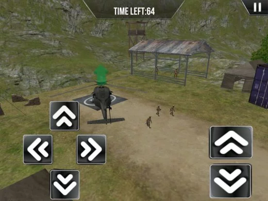 Изображение игры: Army Helicopter Transport
