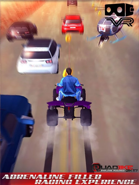 Изображение игры: VR QuadBike Endless RoadWay