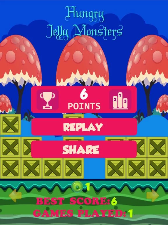 Изображение игры: Hungry Jelly Monster