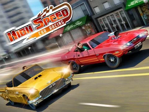 Изображение игры: High Speed Car racing