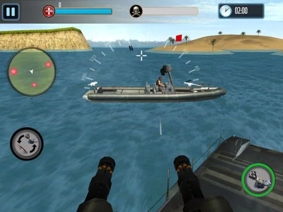 Изображение игры: Navy Gunship Gunner 2017