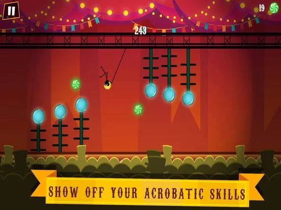 Изображение игры: Stickman Rope Jumper Hero