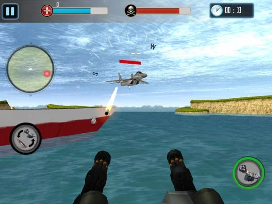 Изображение игры: Navy Gunship Gunner 2017